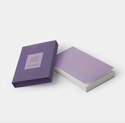 Блокнот ПИ_ШИ «101 заветное желание», сиреневый №1, фото 2.