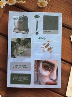 Стикерпак «Fall in love», А6