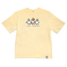 Футболка Barking Store «Love yourself», L муж., желтый