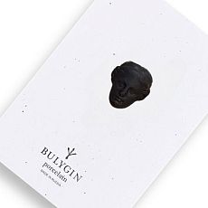 Брошь ручной работы Bulygin «Венера», чёрная, фарфор