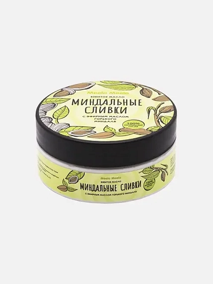 Взбитое масло для тела Meela Meelo «Миндальные сливки», 150 мл, фото 1.