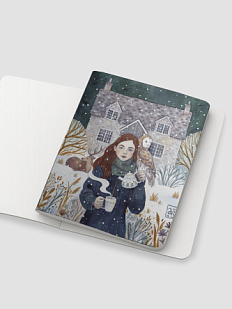 Тетрадь «Время чая», иллюстратор Анна Спешилова, А5, 40 листов