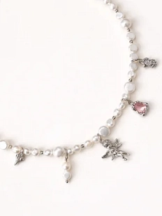 Чокер из жемчуга и подвесками «Ангел» Мигетт