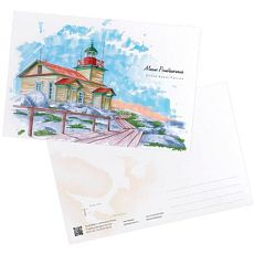 Открытка «Маяк Ромбакский», А6