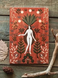 Блокнот «Мандрагора», А5, 42 листа, оранжевый