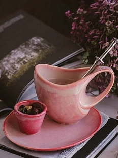 Кружка ручной работы Лутиэн VELES «Рассвет над Имладрис», фарфор, 250 мл