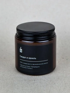 Свеча «Сандал и ваниль»