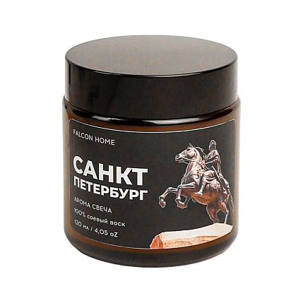 Сувенирная свеча Санкт-Петербург «Медный всадник», фото 1.