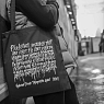 Сумка шоппер Студия упаковки «Гоголь. Русь, куда ж несёшься ты?», белый, превью фото 2