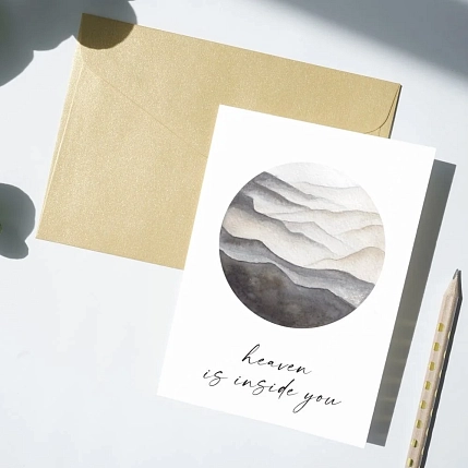 Набор открыток DARI DARI «Горы, море и лес», 9 шт., фото 5.