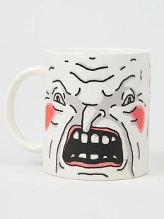 Кружка ШКЯ «Лица», керамика, 330 мл