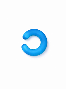 Кафф матовый, стекло, морская волна