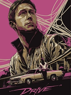 Кинопостер «Драйв»