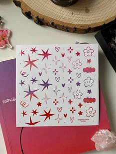 Стикерпак Апрельское утро «Детали», 10 x 10 см