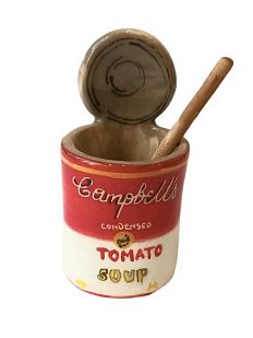 Солонка в форме банки супа Campbell's