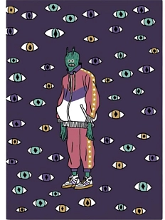 Скетчбук Валя Карнавалова «Инопланетянин», А5, 200 страниц