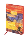 Ежедневник недатированный, BRAUBERG «Edvard Munch», А5, превью фото 1