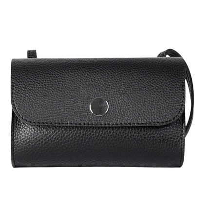 Сумка ручной работы «Roll», Kokosina bags, искусственная кожа, чёрный, фото 1.