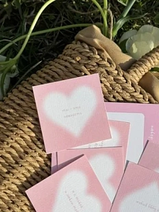 Набор стикеров «Сердца», 5 шт