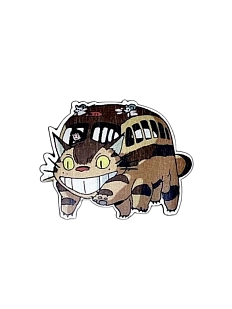 Брошь «Котобус»