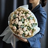 Букет из пионовидных кустовых роз, превью фото 6