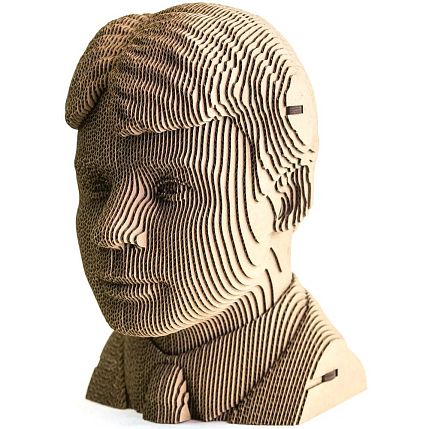 Картонный конструктор 3D «Сергей Есенин», фото 3.