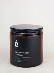 Свеча «Банановый хлеб с орехами», 240 мл