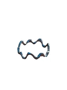 Кольцо из хирургической стали «Модуляция»