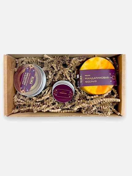 Набор косметики Elska «Новогоднее трио», фото 1.