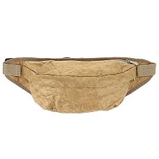 Поясная сумка Ranzel Bags «Baggy Kraft», крафт, тайвек, бежевая