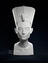 Набор для склейки бюста Нефертити, белый