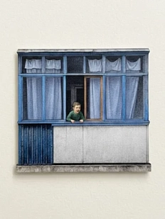 Магнит «Выросли и уехали. Балконы 1», №1