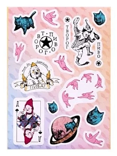 Набор виниловых наклеек «Ассорти»