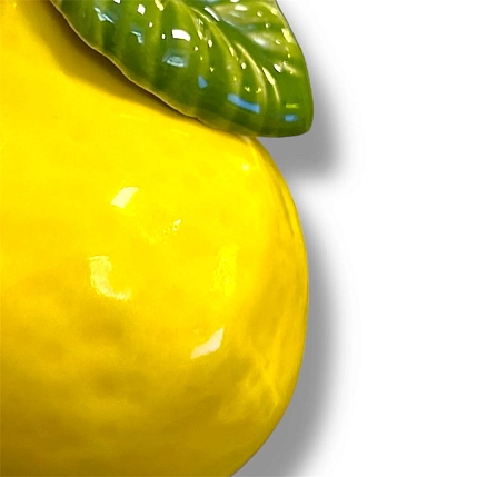 Керамическая подвеска интерьерная «Лимон», жёлтая, фото 3.