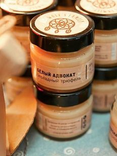Шоколадный трюфель «Белый адвокат», 120 гр