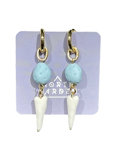 Серьги из фарфора №2