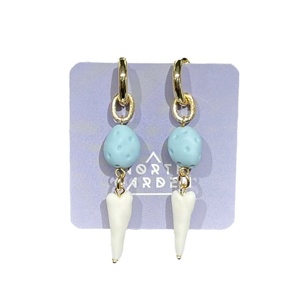 Серьги из фарфора №2, фото 1.