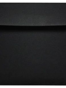 Конверт чёрный квадратный 16 × 16 см