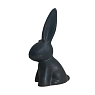 Статуэтка ручной работы Кролик, чёрная матовая, керамика, превью фото 2