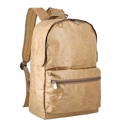 Рюкзак Ranzel Bags «Victory Kraft», крафт, тайвек, бежевый, фото 1.
