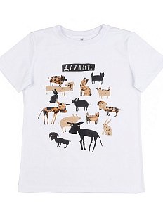 Футболка Barking store «Дружить», М жен.