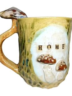 Кружка ручной работы Home, керамика, 300 мл