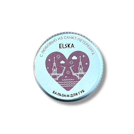Бальзам для губ ELSKA Cosmetics «Петербург», бабл-гам, фото 2.