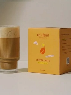 Саше «Кофе-латте с адаптогенами без сахара», 3 шт