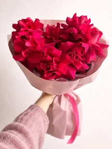 Букет из красных французских роз