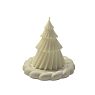 Подарочный набор со свечой в виде ёлки «Christmas tree», соевый воск, гипс, 150 г, превью фото 1