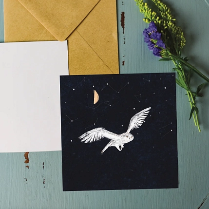 Набор квадратных сканди открыток №1, 3 шт., фото 3.