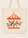 Сумка шоппер «Карусель», белый, превью фото 1