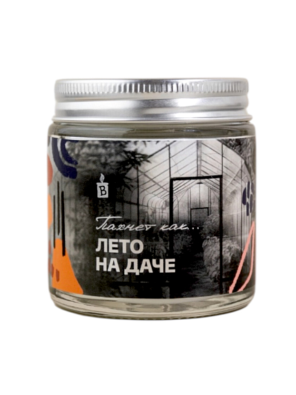 Свеча «Пахнет как лето на даче», фото 1.