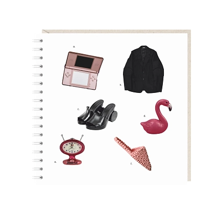 Блокнот на пружине Mitrozhe «Приставка», 15х15, 50 листов, белый, фото 1.